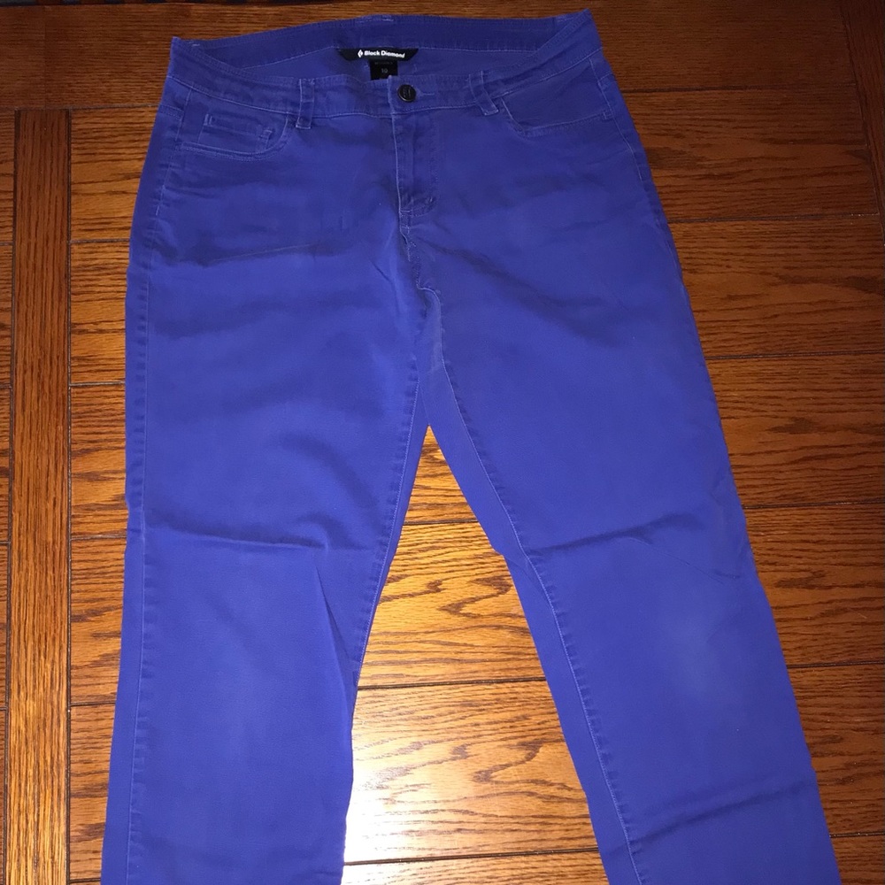 Black Diamond Font Pants size 10